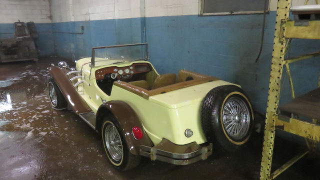 1929 Mercedes-Benz Gazelle Replicar Leather