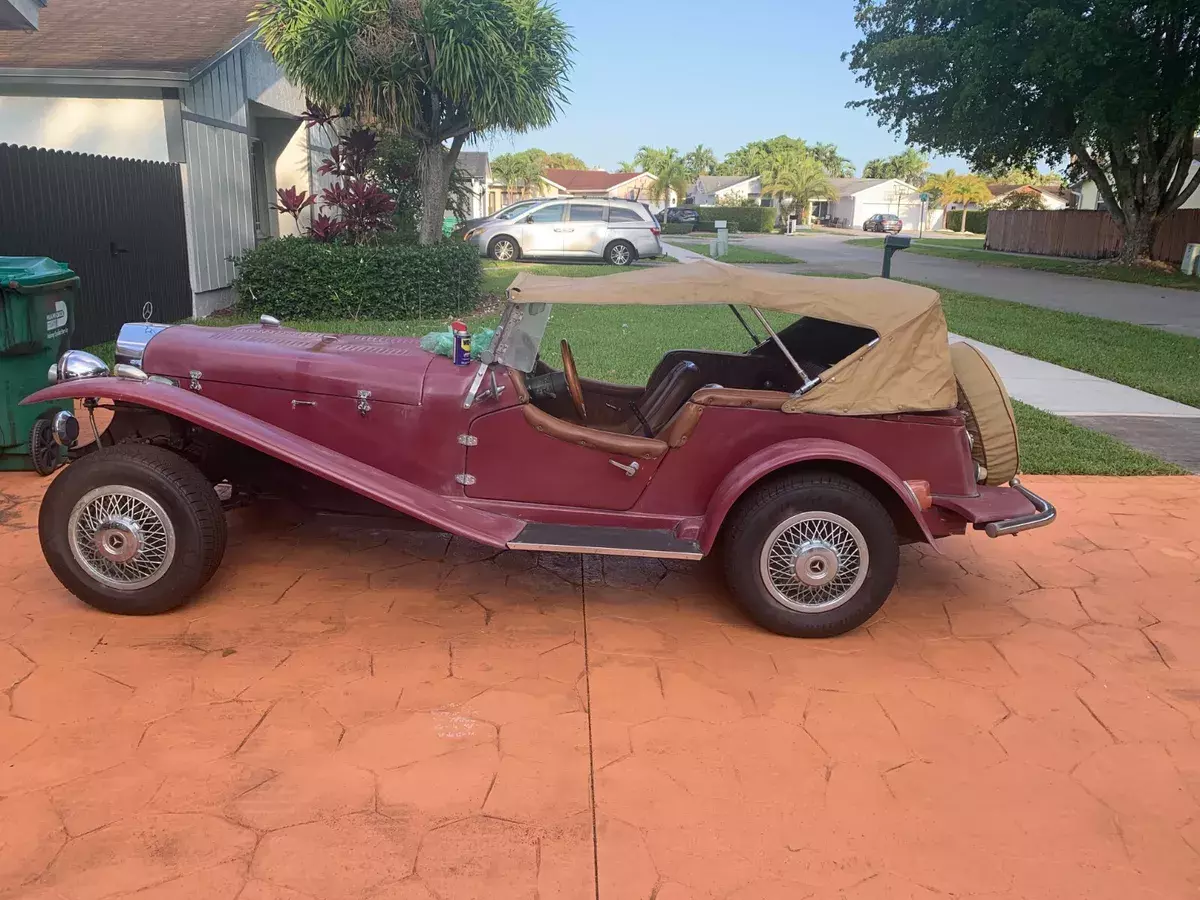 1929 Mercedes-Benz Gazelle SSK FIBERFAB