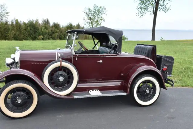 1929 Ford Model A chrome