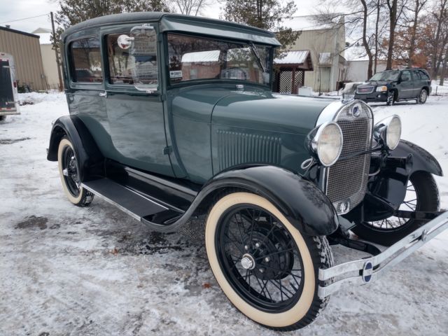 1929 Ford Model A Tudor Sedan $40k Restoration