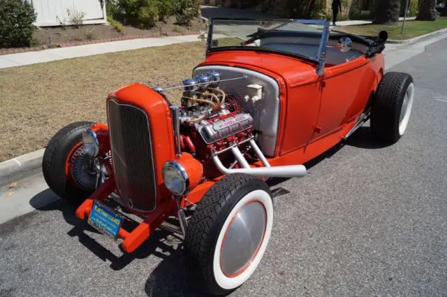 1930 Ford Model A CUSTOM ALL STEEL 5 SPEED HOT ROD ROADSTER!