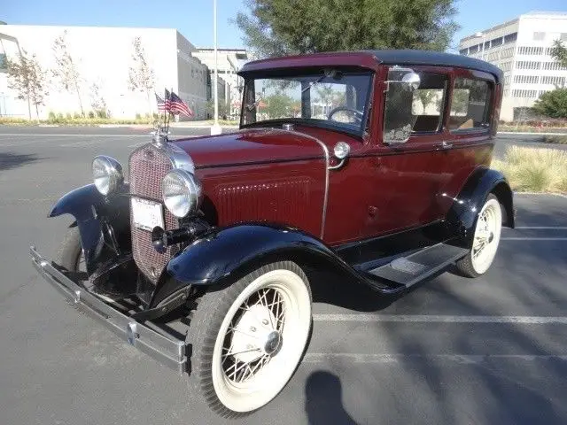 1930 Ford Model A 2 door tudor