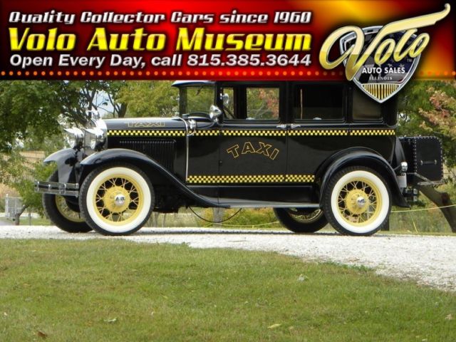1930 Ford Model A Briggs Body 4 Door Taxi