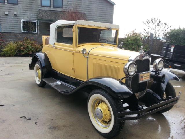 1930 Ford Model A Cabriolet