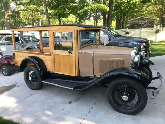 1930 Ford Model A Open Sided Truck