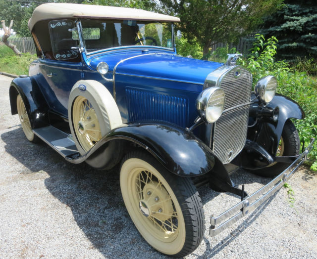 1930 Ford Model A Roadster Deluxe