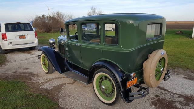 1930 Ford Model A 4 door sedan