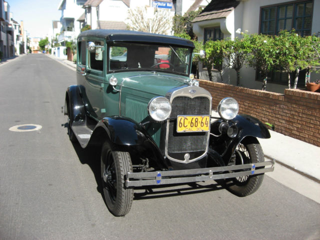 1930 Ford Model A Tudor-Two Door Sedan