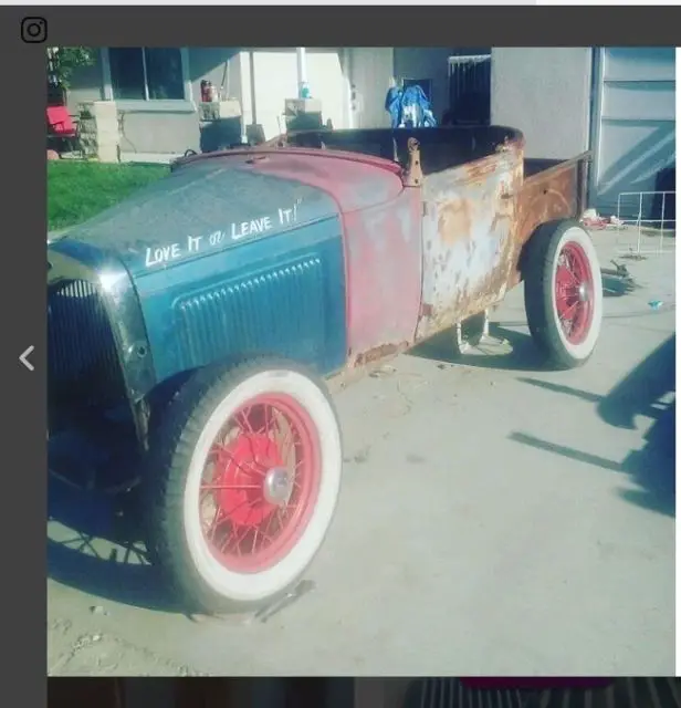 1930 Ford Model A Roadster pick up