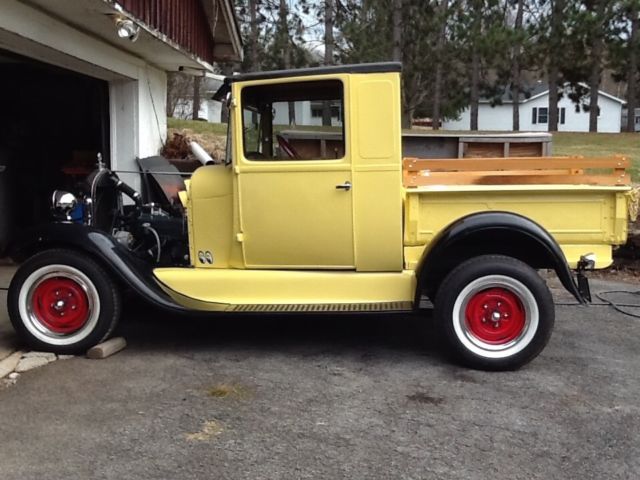 1930 Ford Model A Closed Cab Pick-up