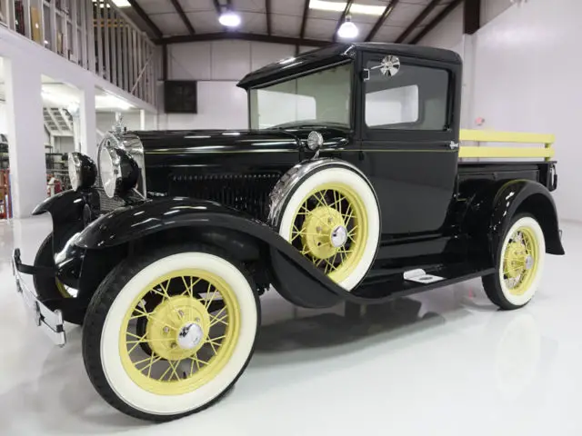 1931 Ford Model A Closed Cab Pickup, early '31 model! Gorgeous!