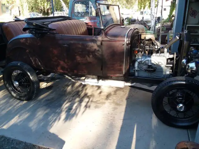 1931 Ford Model A Roadster Pre War Hot Rod Rat Rod Banger Patina 1932