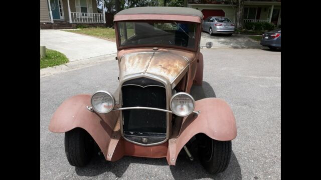 1931 Ford Model A patina