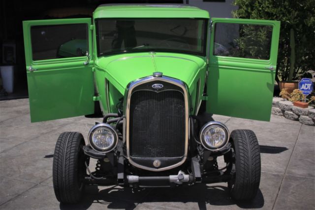 1931 Ford Rat Rod Woody Panel Delivery Street Rod Hot Rod Weathered Wood