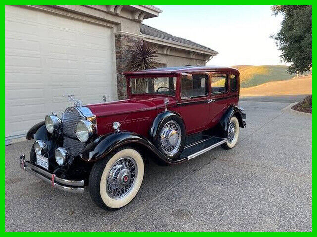 1931 Packard 826 Classic 4 Door Sedan