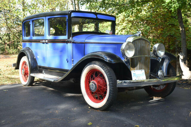 1931 Plymouth Sedan 4-Door