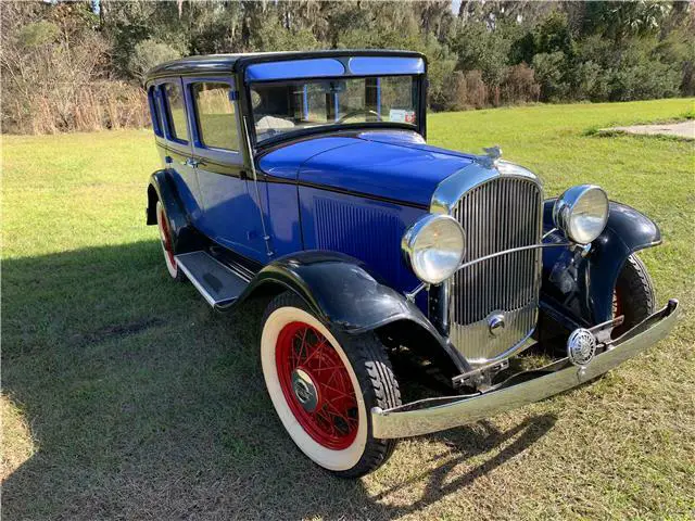 1931 Plymouth sedan chrome