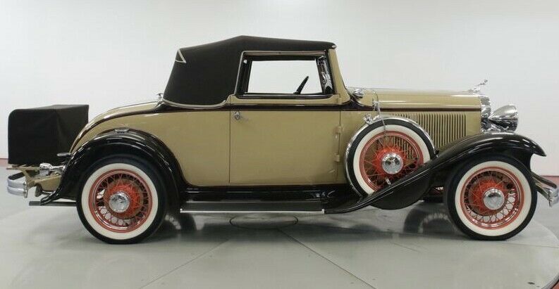 1932 Dodge 2 Door Convertible Coupe Rumble Seat Cabriolet