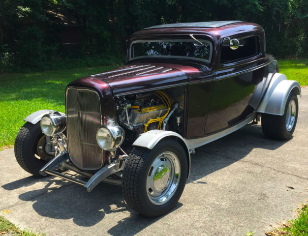 1932 Ford 3-window Deuce Coupe Streetrod- glass body for sale: photos ...