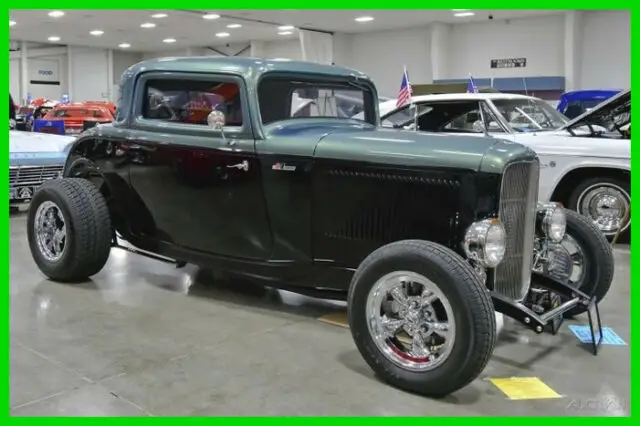 1932 Ford 3 Window Hi-Boy Coupe Rebuilt Engine & Tranny