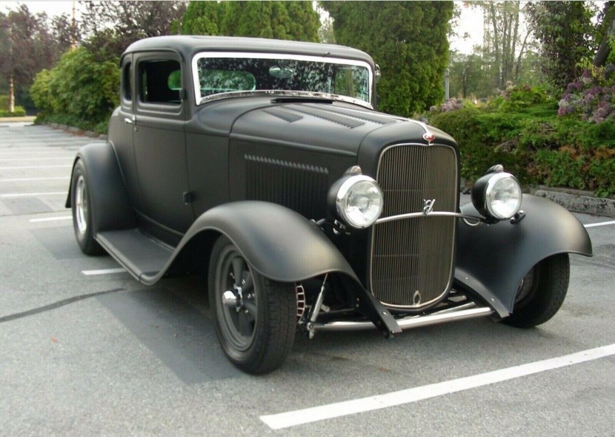 1932 Ford 5 WINDOW COUPE RESTORED ALL OG HENRY STEEL MODEL!