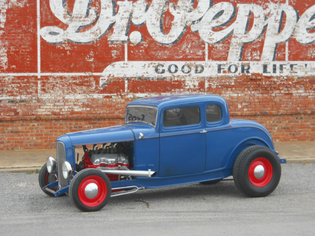 1932 Ford Chopped 5 window White period correct