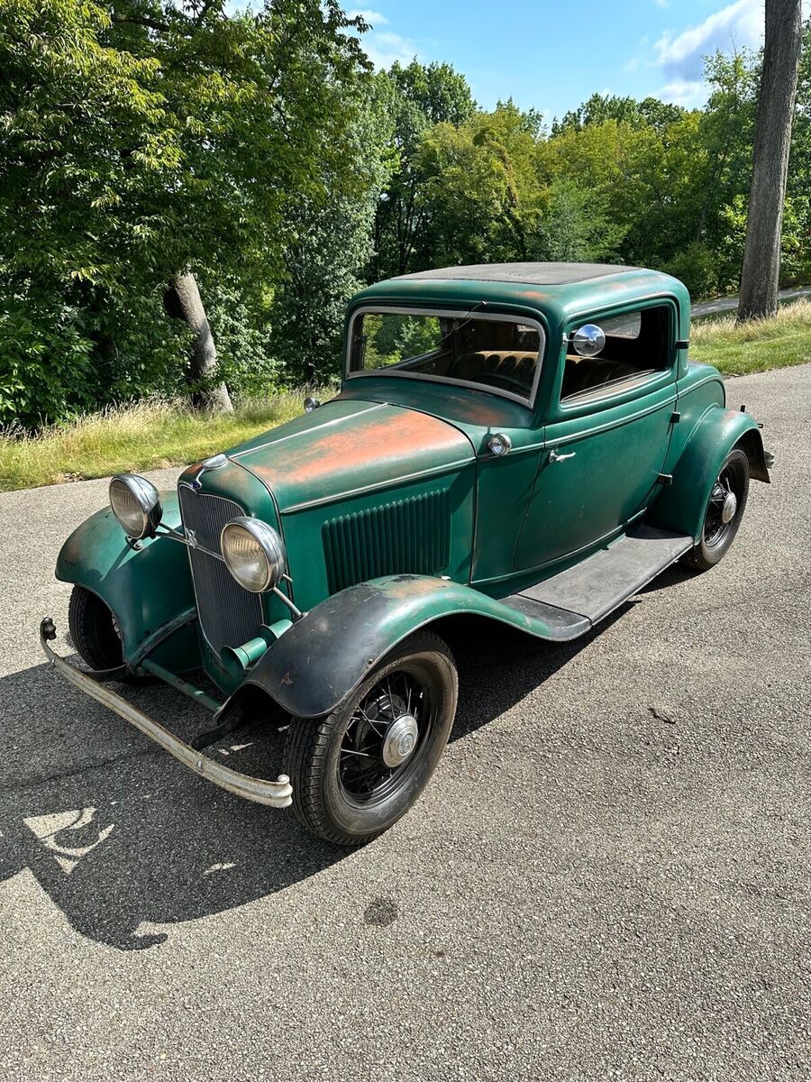 1932 Ford Model 18 3 Window Coupe Patina! Survivor!