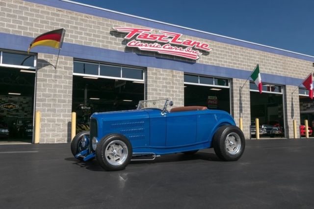 1932 Ford Roadster Steel Louvered Hood and Trunk