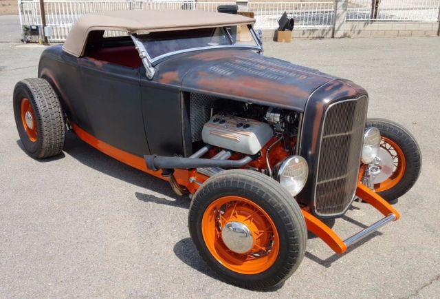 1932 Ford Roadster Carson top-chopped 4"