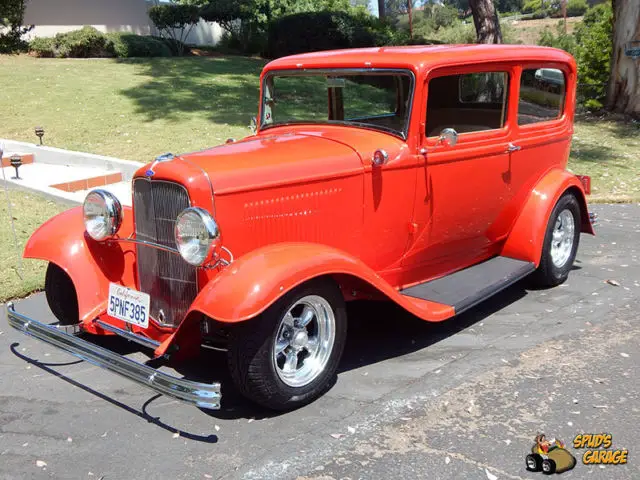 1932 Ford 2dr Sedan "Tudor" All Steel Resto Rod