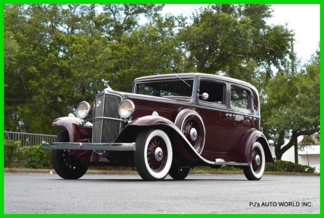 1933 Other Makes Big Six 1933 Nash Big Six Series 1120 Sedan