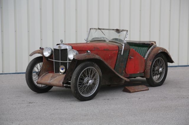 1933 MG J2 Midget