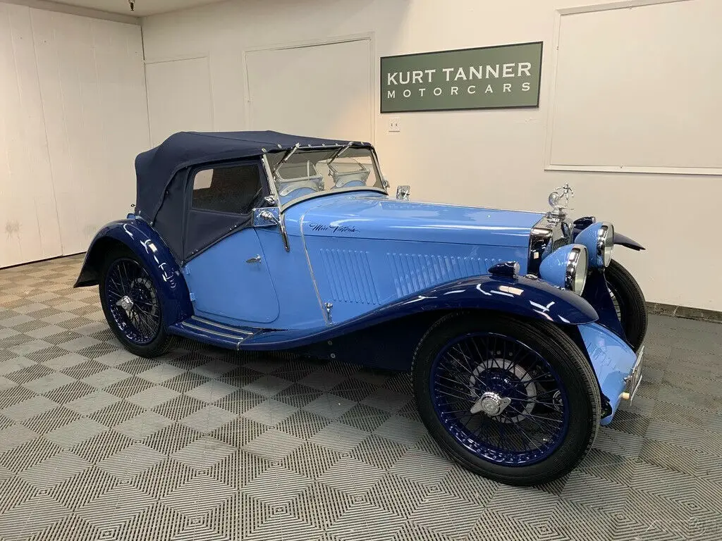 1933 MG T-Series 1933 MG J2 ROADSTER. 1 OF 300 SWEPT WING. 4-SPEED