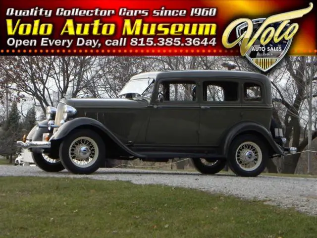 1933 Plymouth Model PD Deluxe 4 Door Sedan