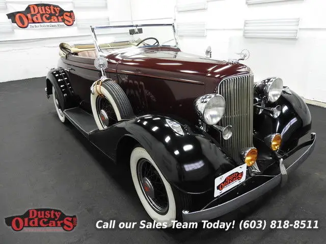 1933 Pontiac Eight Runs Drives Body Inter VGood 223I8 3 spd manual