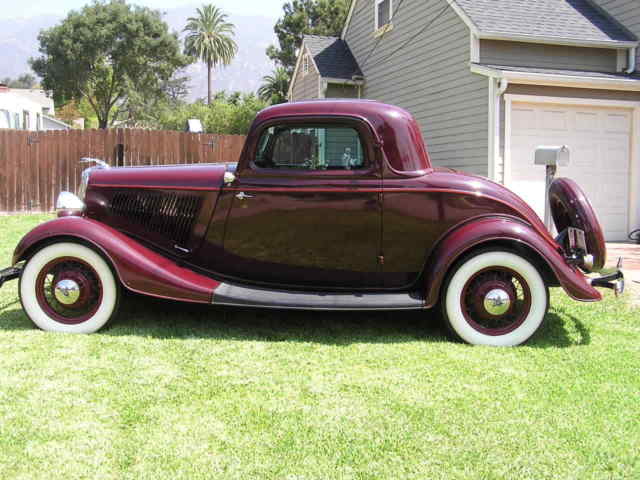 1934 Ford 3 Window Coupe ,Real Deal, All Steel, Henry Ford.