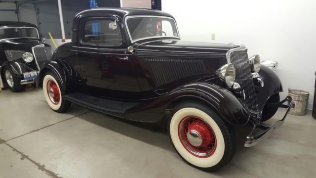 1934 Ford three window coupe