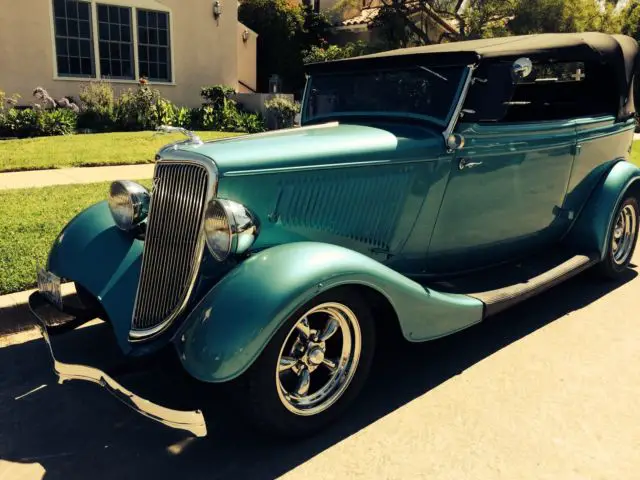 1934 Ford Phaeton 2 Door Hot Rod Convertible