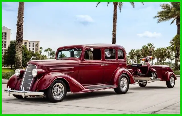 1934 Oldsmobile F56 Sedan Custom Show Car / Corvette 5.7L LT1 / Scooter & Trailer