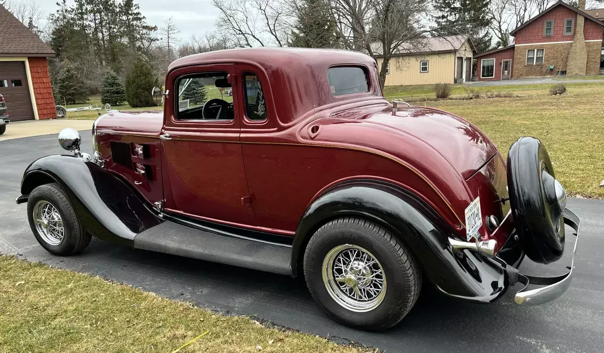 1934 Plymouth 5 Window rumbleseat coupe streetrod