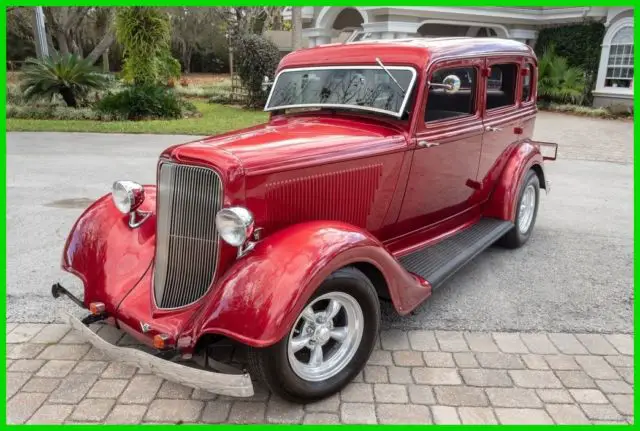 1934 Plymouth PF Standard Sedan All Steel Body / Resto-Mod / 350 SBC V8