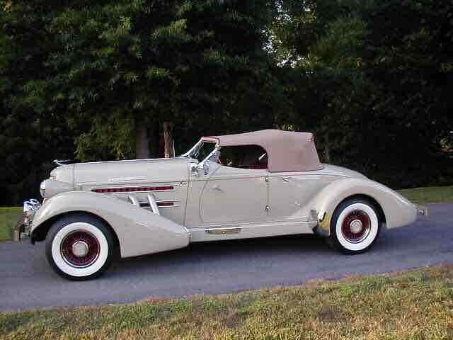 1936 Auburn 852 speedster 4 seater