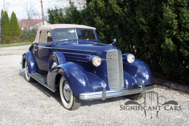 1936 Cadillac 60 Special Convertible