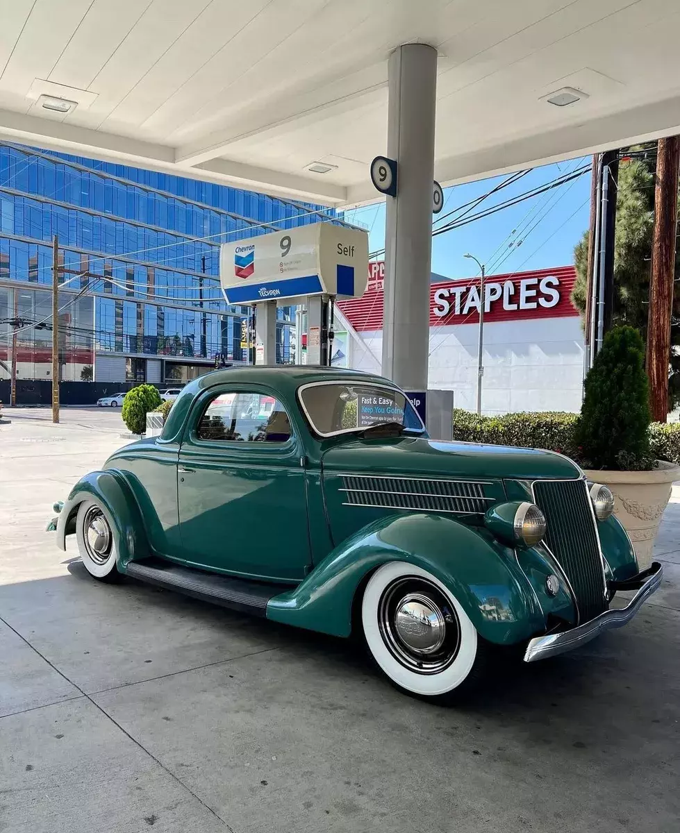 1936 Ford hot rod, custom, chopped, 3 window