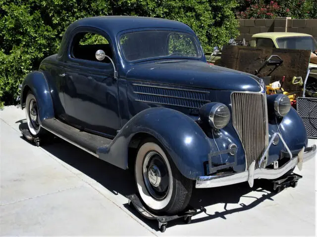 1936 Ford 3W Coupe Stock Original Ford