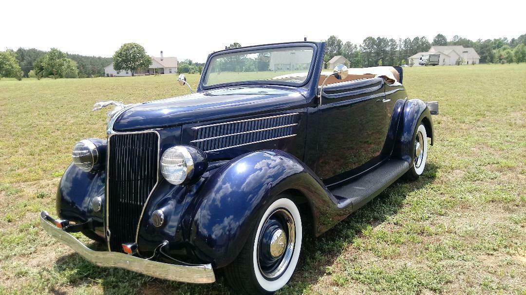 1936 Ford Rumble Seat Cabriolet Deluxe