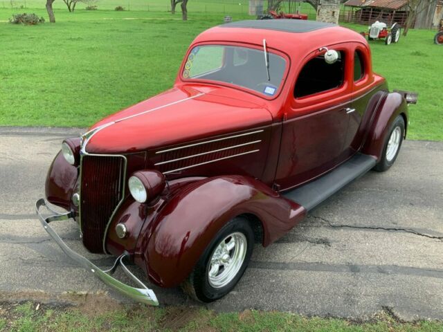 1936 Ford Model 68 Steel 5 Window Coupe, A/C, Auto