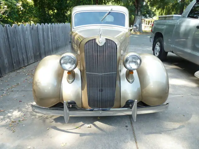 1936 Plymouth % window coupe