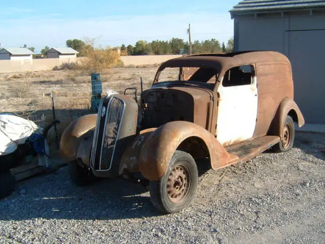 1936 Plymouth delvery pannel