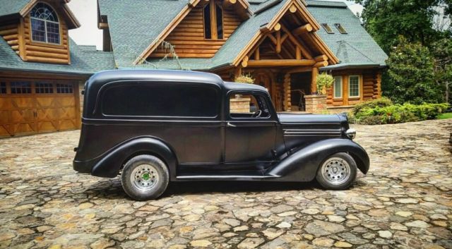 1936 Plymouth Humpback panel Delivery